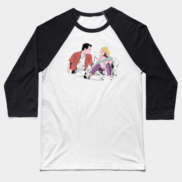 True Romance Baseball T-Shirt by Ashedgreg